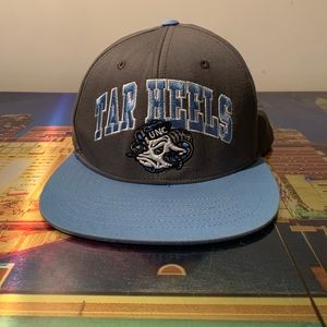 UNC Chapel Hill Tarheels Flat Bill Snapback Hat